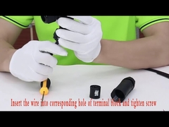 Tipo 3 canal 2 3 4 5 empalmes eléctricos impermeables Ip68 250v 16~24a de Y