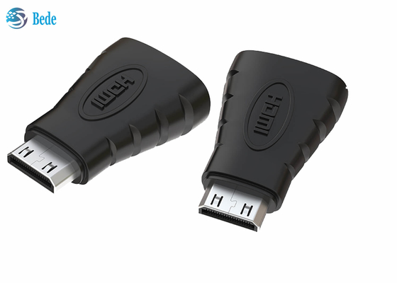 El oro plateó HDMI Mini Converter, hembra al adaptador de Mini Male HDMI