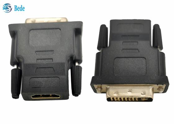 Varón de los adaptadores DVI-D 24+1 de DVI definición de los conectores hembra 1688MB/s de HDMI a la alta