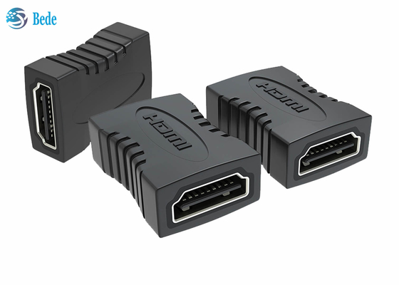 Hembra del adaptador del acoplador de HDMI al suplemento del conector hembra 3D 4K para la PC del ordenador portátil de la TVAD TV