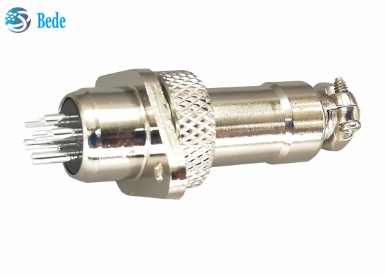 Conectores circulares militares del reborde Gx12 5 Pin Connector 3A 200V del Rhombus