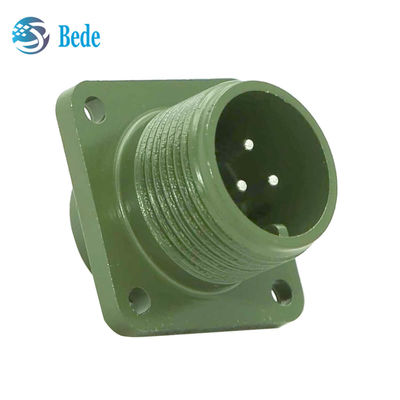Conectores circulares de alta resistencia, receptáculo de montaje en caja, estándar MIL-C-5015 MS-3102