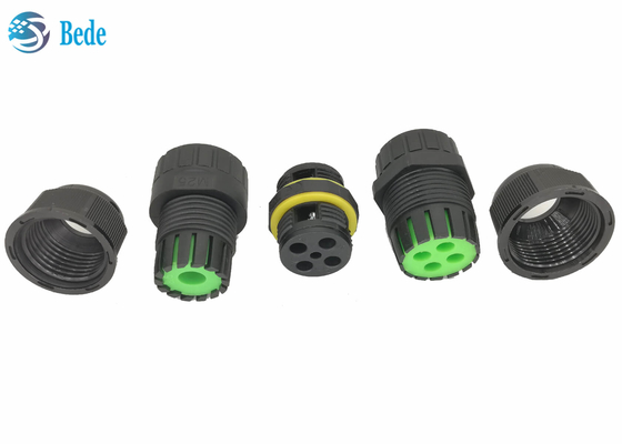 Los pernos impermeables de los conectores de cable IP68 4 hicieron salir 2~4 alambres para la iluminación al aire libre de la fuente musical
