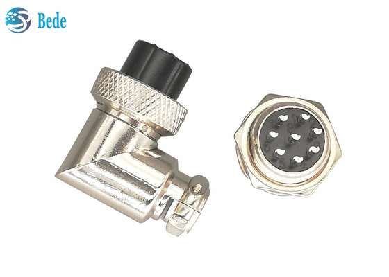 Enchufe L tipo enchufe plateado de plata del varón de los pernos G×16 8 y del conector de FemaleAviation
