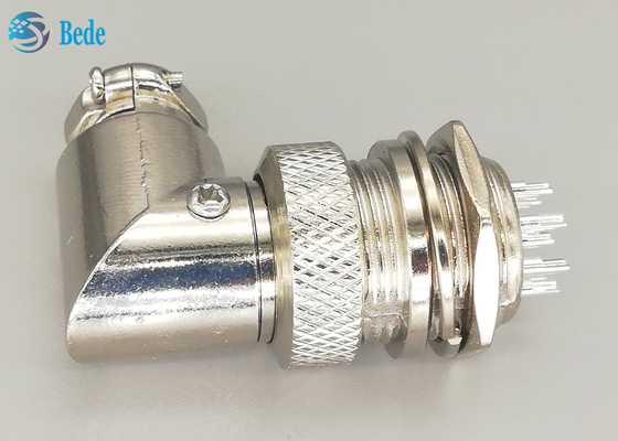 Enchufe L tipo enchufe plateado de plata del varón de los pernos G×16 8 y del conector de FemaleAviation