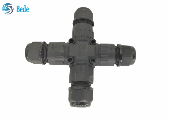 Tipo conector impermeable 3 de X de 4-Channel Ip68 - ideal de postes para 3 Pin Wires