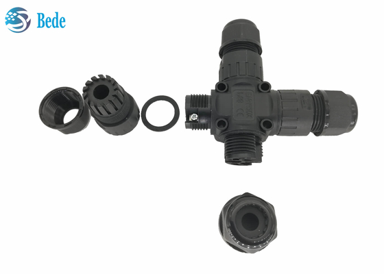 Tipo conector impermeable 3 de X de 4-Channel Ip68 - ideal de postes para 3 Pin Wires