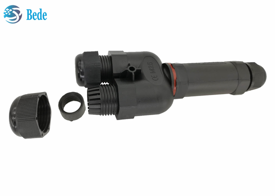 Tipo 3 canal 2 de Y 3 4 5 Pin Waterproof Electrical Connectors Ip 68 250v 16~24a