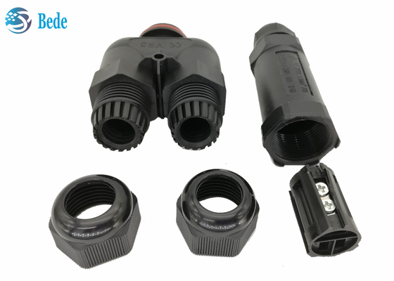 Tipo 3 canal 2 de Y 3 4 5 Pin Waterproof Electrical Connectors Ip 68 250v 16~24a