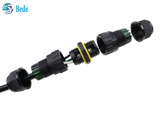 Ip68 M20 2 Pin Waterproof Wire Connectors 3 4 5 6 pernos 2 postes para el uso al aire libre y subacuático