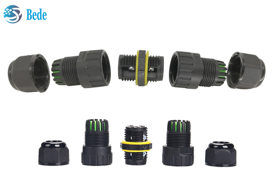 Ip68 M20 2 Pin Waterproof Wire Connectors 3 4 5 6 pernos 2 postes para el uso al aire libre y subacuático