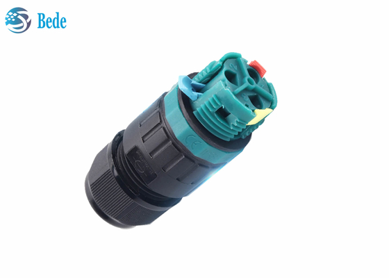 Conectores de cable impermeables de conexión rápidos de M25 Screwless 2 3 4 5 canal 450V 40A de los pernos 2