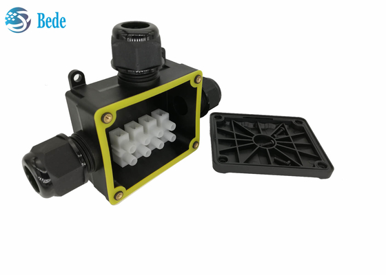 Tipo a prueba de mal tiempo del canal 450V T de la caja de mercado de la caja de conexiones de la prenda impermeable IP68 3