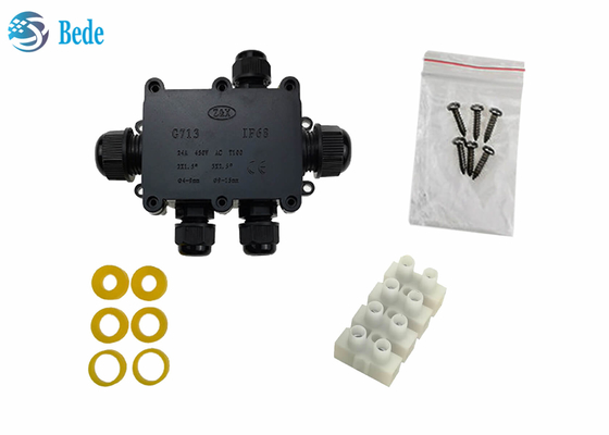 Caja de conexiones eléctrica impermeable subterráneo 2 3 4 5 6 canal 450V para la luz de calle
