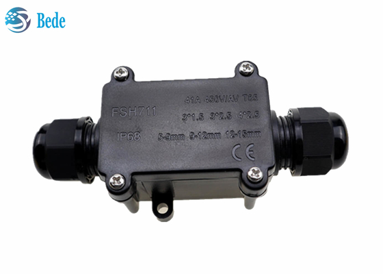 2 3 IP impermeable 68 del desbloqueo de la caja de conexiones del canal 450V para el uso al aire libre