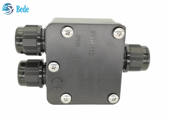 2 3 IP impermeable 68 del desbloqueo de la caja de conexiones del canal 450V para el uso al aire libre
