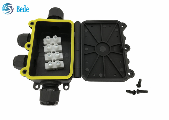 Canal a prueba de mal tiempo 450V de la caja 6 del cableado del cable al aire libre de la caja de conexiones de la prenda impermeable IP68