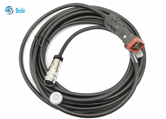 15 cables D-sub de Pin Male To AISG 8 Pin Female AISG para la estación base de la antena