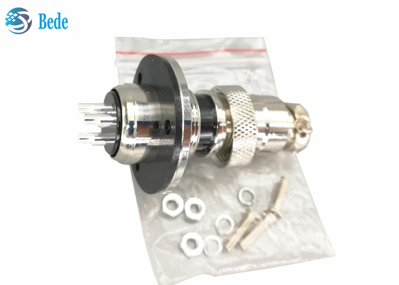 Conectores de RoHS GX 20 9 10 12 14 15 Pin With Circular Flange Male y sistema femenino