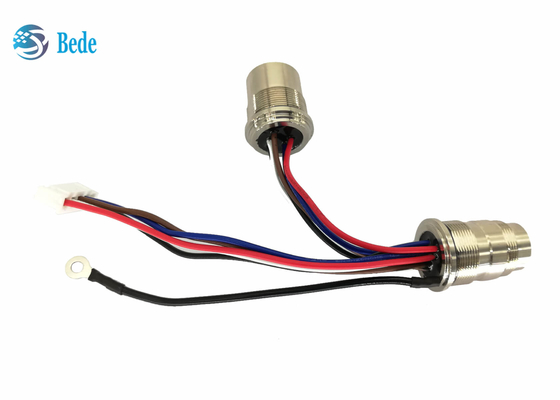 Varón del conector fijo AISG C485 A5 del cable AISG de IP68 RET al conector hembra A6
