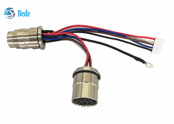 Varón del conector fijo AISG C485 A5 del cable AISG de IP68 RET al conector hembra A6