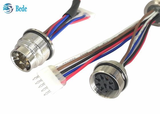 El conector de cable de control de AISG RET modificó la prenda impermeable interna IP68 de los cables para requisitos particulares de AISG