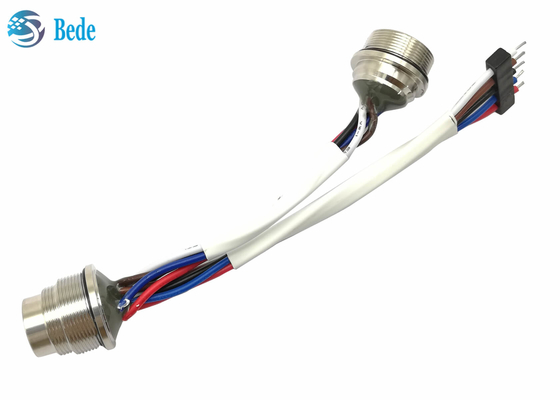 22AWG AISG internos enrían al varón del cable de control a la hembra con los terminales de Customzed