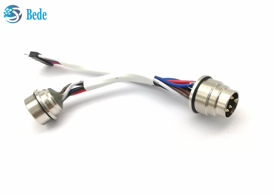 22AWG AISG internos enrían al varón del cable de control a la hembra con los terminales de Customzed