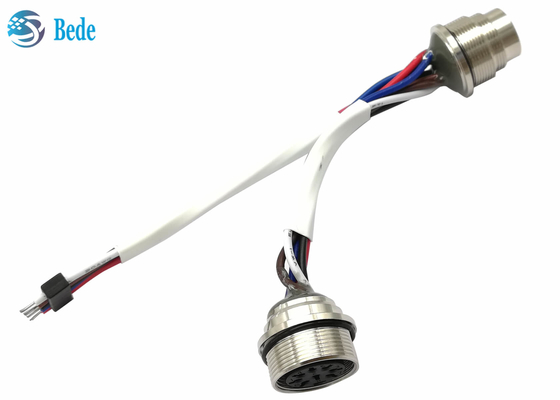 22AWG AISG internos enrían al varón del cable de control a la hembra con los terminales de Customzed