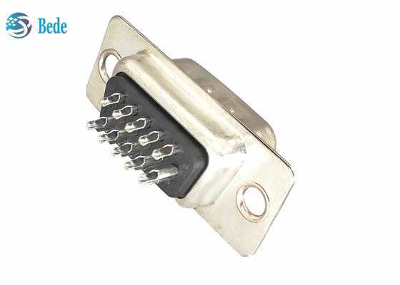 Tipo de soldadura masculino 5A del DB 15 sub sub Connetors de los pernos D de BEDE D Connetor 15
