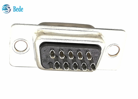 Tipo de soldadura masculino 5A del DB 15 sub sub Connetors de los pernos D de BEDE D Connetor 15