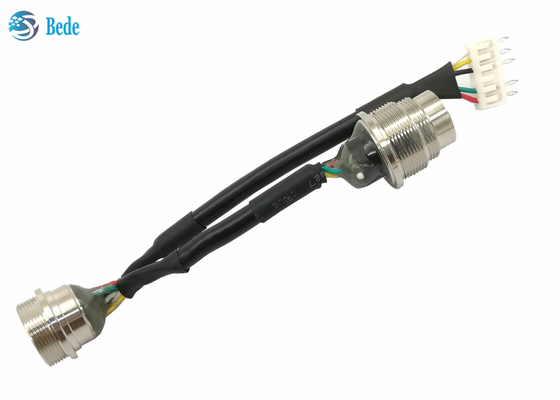 El indicador de alambre 22AWG RET telegrafía al varón a la CA femenina 500V con el enchufe de SCN2.54-6P