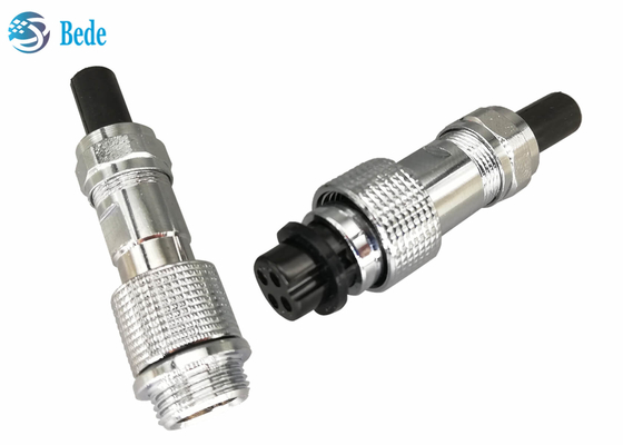 La prenda impermeable IP68 de la aviación GX16 telegrafía para telegrafiar atracar el Pin del estilo 2~10 del conector