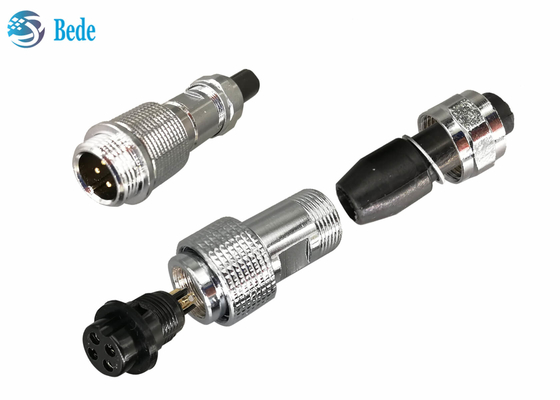 La prenda impermeable IP68 de la aviación GX16 telegrafía para telegrafiar atracar el Pin del estilo 2~10 del conector