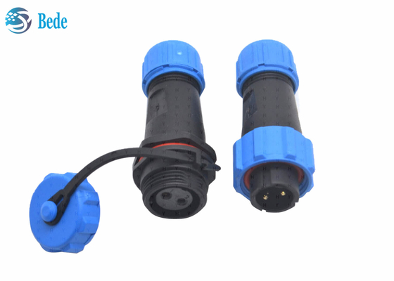 2 3 4 5 6 7 9 conectores de cable impermeables del Pin M17 telegrafían para telegrafiar atracar el conector