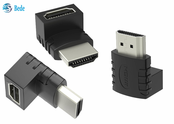 270 90 suplemento en ángulo recto del grado HIMD, varón a un conversor HDMI femenino