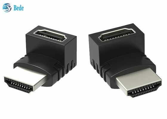 270 90 suplemento en ángulo recto del grado HIMD, varón a un conversor HDMI femenino