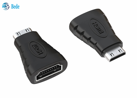 El oro plateó HDMI Mini Converter, hembra al adaptador de Mini Male HDMI