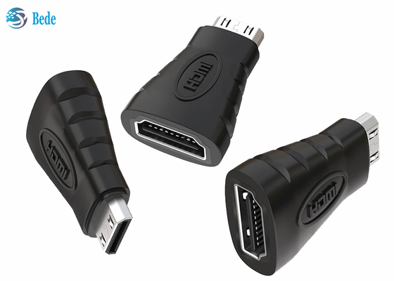 El oro plateó HDMI Mini Converter, hembra al adaptador de Mini Male HDMI