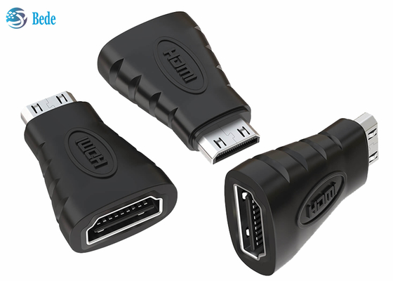 El oro plateó HDMI Mini Converter, hembra al adaptador de Mini Male HDMI