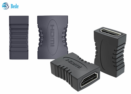 Hembra del adaptador del acoplador de HDMI al suplemento del conector hembra 3D 4K para la PC del ordenador portátil de la TVAD TV