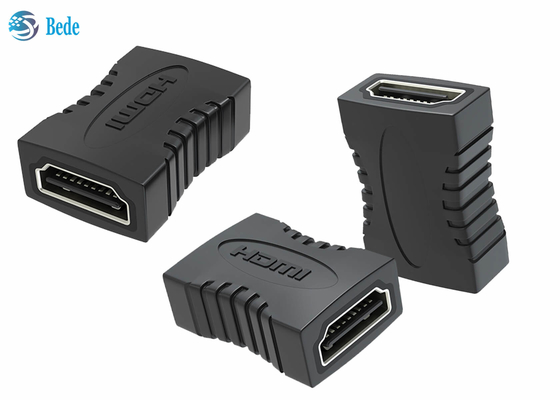 Hembra del adaptador del acoplador de HDMI al suplemento del conector hembra 3D 4K para la PC del ordenador portátil de la TVAD TV