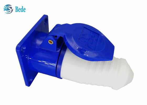 3 pernos el panel industrial de los equipos del enchufe y del zócalo montaron el tipo prenda impermeable IP44 220-250V 16A