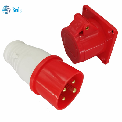 Pernos hembra-varón 3P+N 380-415V 16Amp del zócalo 4 de CEE Plugs And Sockets Industrial