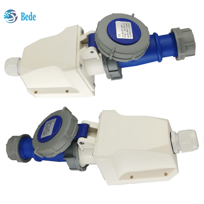 IP67 Enchufes y enchufes de alta corriente 32Amp 220 ~ 250V con OEM / ODM