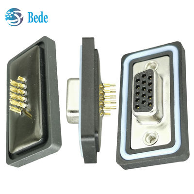 D-SUB 15PIN Conector femenino de 500V Conector electrónico impermeable de tensión nominal