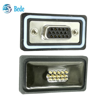 D-SUB 15PIN Conector femenino de 500V Conector electrónico impermeable de tensión nominal