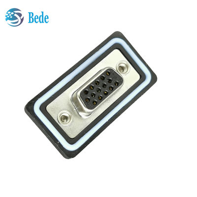D Subconectores para temperaturas extremas Latón de estaño Revestido de oro Pinos Revestidos de oro IP68 Impermeable -55°C a 125°C