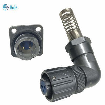 Conectores circulares industriales de la serie FQ 14 impermeables para la industria militar