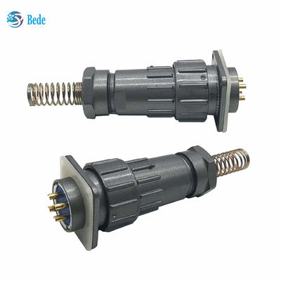 Conectores circulares impermeables IP67 de la serie FQ 24 4 5 6 8 10 19 26 pines